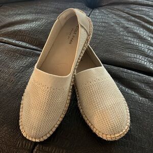 Cole Haan Womens Knit Metallic Espadrilles - LIKE NEW, Size 9.5B